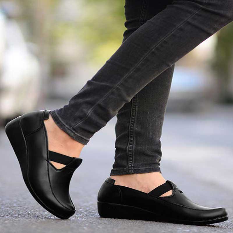 خرید کفش چرم زنانه | چرم طبیعی | کفش زنانه | کفش رسمی | انواع کفش زنانه