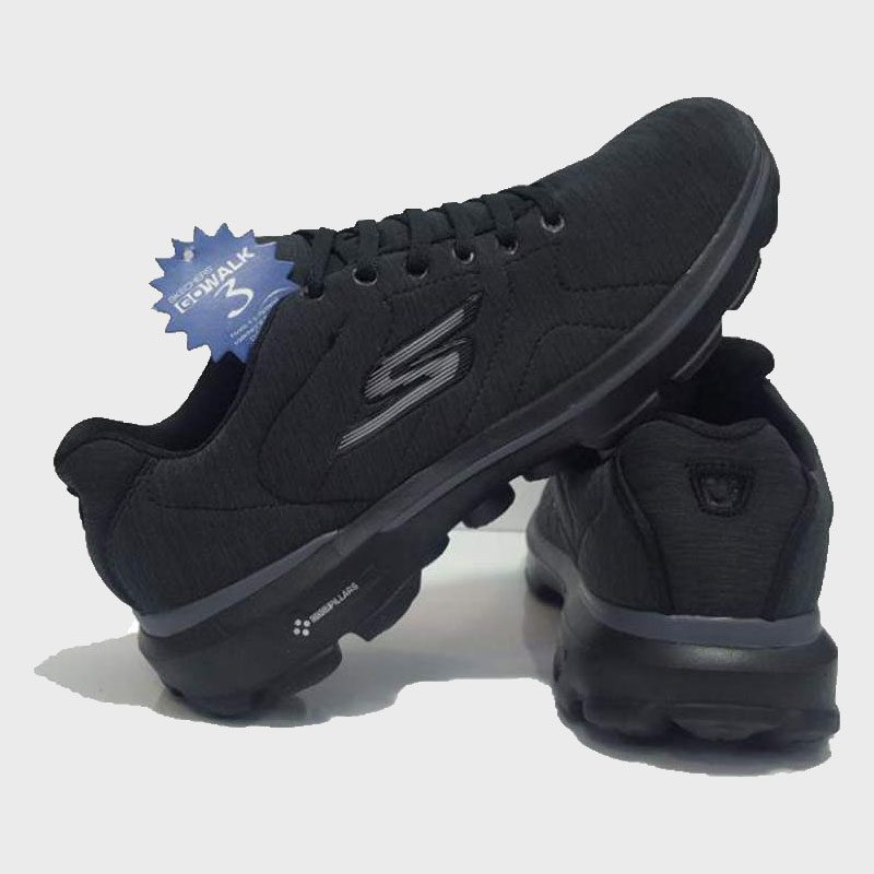 کفش مخصوص پیاده روی مردانه اسکچرز مدل GO WALK 3 DARK BLAK | تی پکس