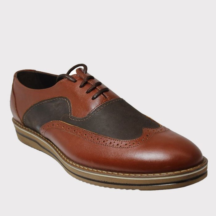 کفش مردانه چرم طبیعی ژست مدل 3055  | فروشگاه اینترنتی تی پکس