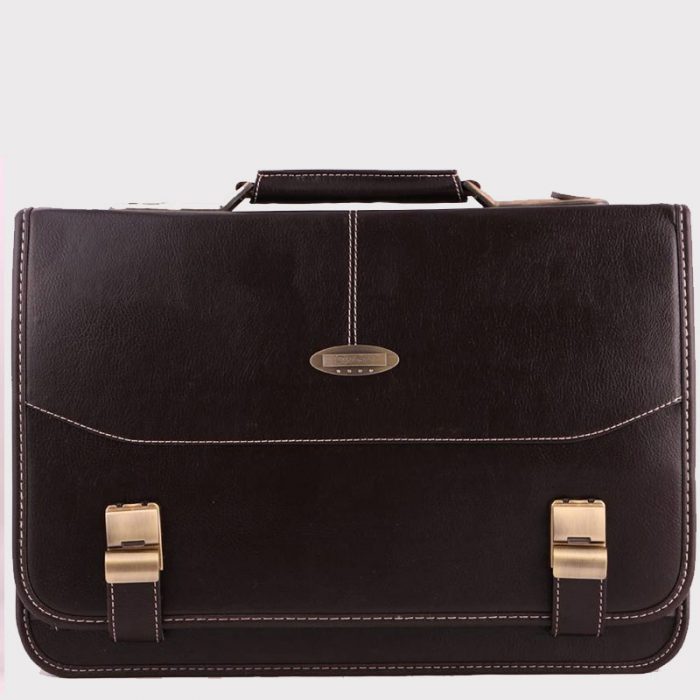 کیف اداری چرم ما مدل 02 همراه با هدیه چرمی  | فروشگاه اینترنتی تی پکس
