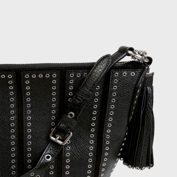 کیف دوشی زنانه مایکل کورس مدل Brooklyn Grommet | فروشگاه تی پکس