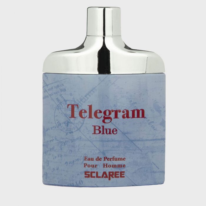 ادو پرفیوم مردانه اسکلاره مدل Telegram Blue