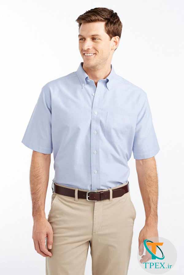 استایل جذاب با پیراهن آستین کوتاه مردانه