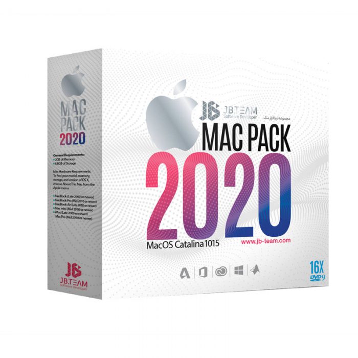 مجموعه نرم افزار JB Mac Pack 2020