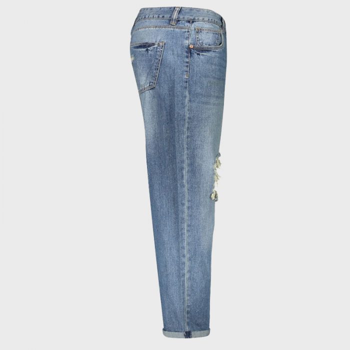 شلوار جین زنانه او وی اس مدل 008786536-BLUE  | فروشگاه اینترنتی تی پکس