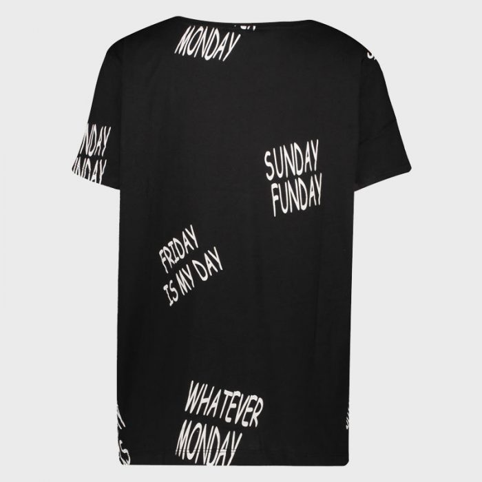 تی شرت زنانه کالینز مدل CL1031925-BLACK | فروشگاه اینترنتی تی پکس