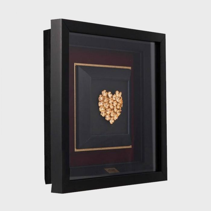 تابلو ورق طلا گالری الون طرح قلب کد 198183  | فروشگاه اینترنتی تی پکس