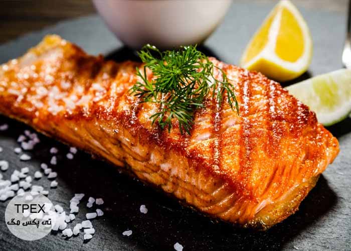 ماهی سالمون | خوراکی های سفید کننده پوست