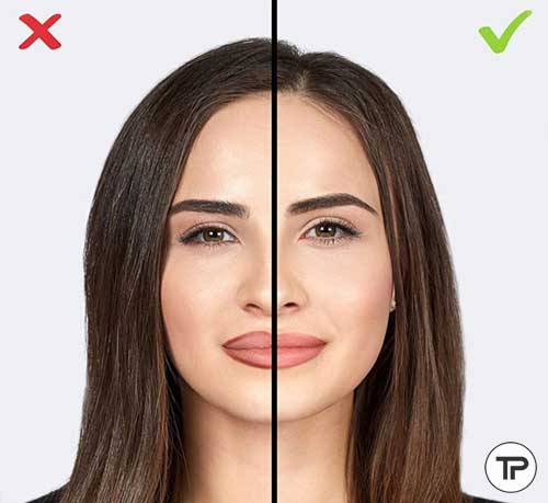 بالا نشان دادن سن با آرایش اشتباه
